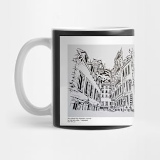 The walled City of Quebec, Canada Mug